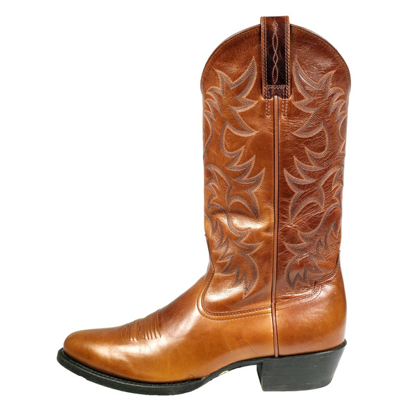 ARIAT Heritage R Toe Men's 13" Brown Western Boots Size 12D 34740 Cowboy Trucker - Picture 3 of 12